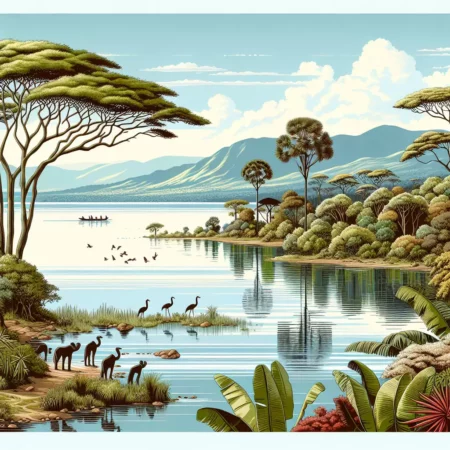 Keindahan Danau Victoria di Afrika