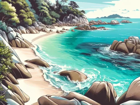 Menyaksikan Keindahan Pantai Tanjung Tinggi di Belitung
