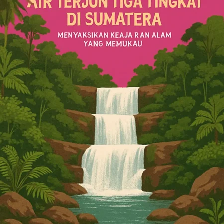 Menikmati Keindahan Air Terjun Tiga Tingkat di Sumatera: Menyaksikan Keajaiban Alam yang Memukau