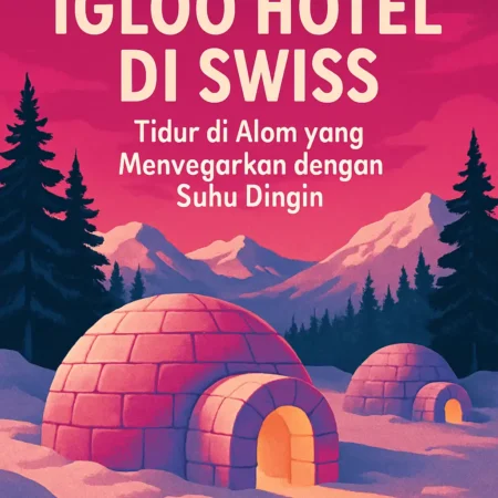 Menginap di Igloo Hotel di Swiss: Tidur di Alam yang Menyegarkan dengan Suhu Dingin